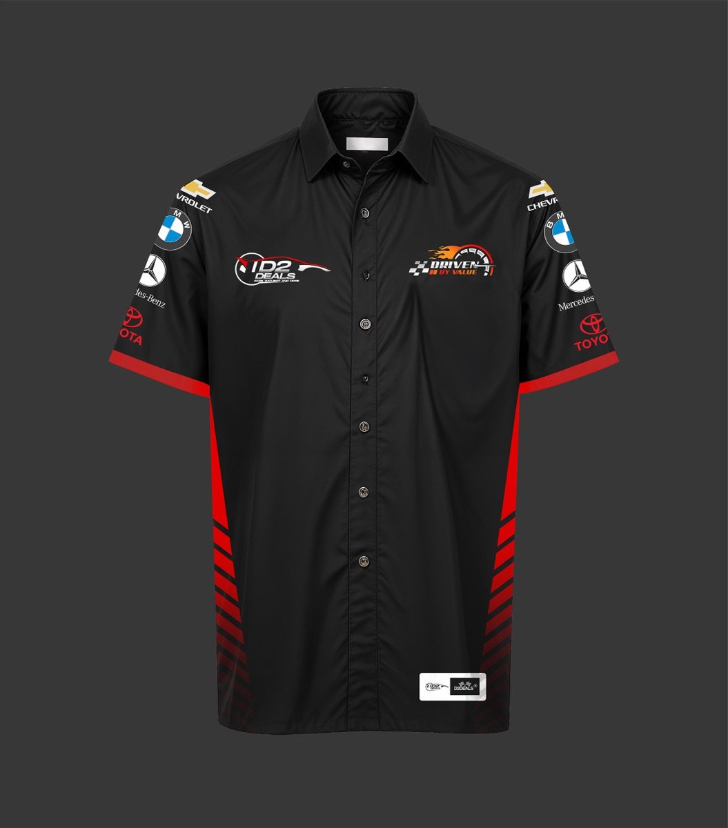 D2Deals Signature Racing Shirt — front